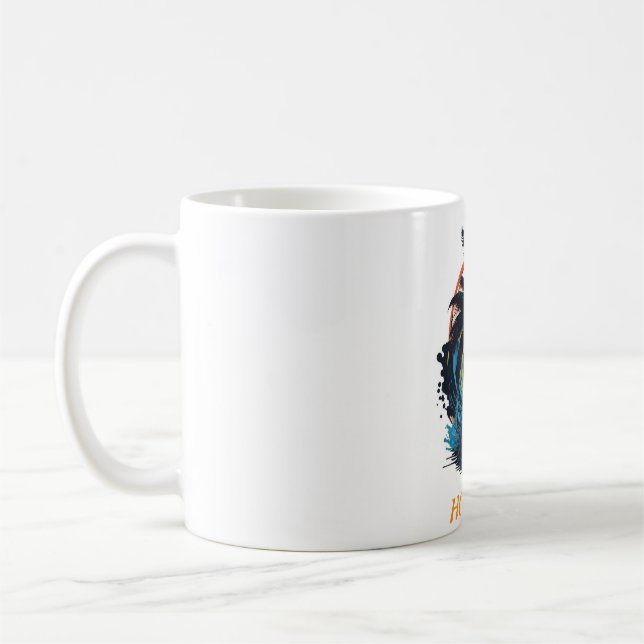 Beach Holiday Graphic Tee Coffee Mug (Left)