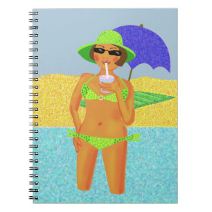 Beach holiday notebook