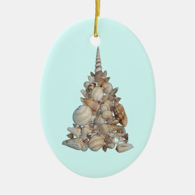 Beach Holiday Ornament (Front)