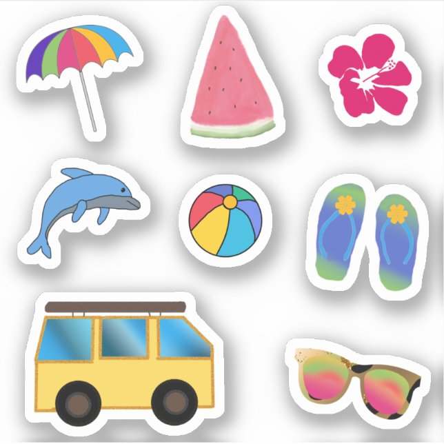 BEACH HOLIDAY VACATION PACK (Front)