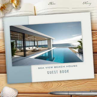 Beach House B and B Rental Photo Guest Book