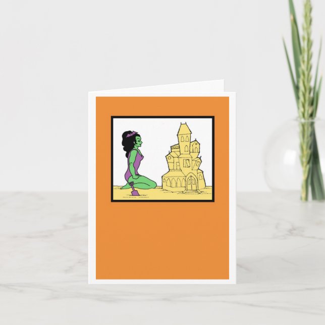Beach House Card (Front)