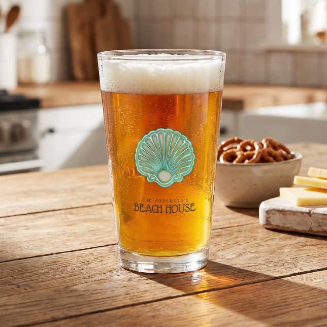 Beach House Clam Shell Aqua Blue ID623 Glass (Creator Uploaded)