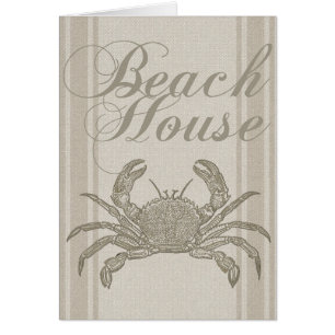 Beach House Crab Seashore