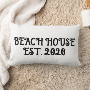 BEACH HOUSE CUSTOM LUMBAR PILLOW PILLOWS