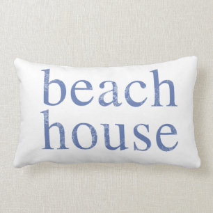 Beach House Distressed Pillow