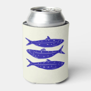 Beach house fish can cooler