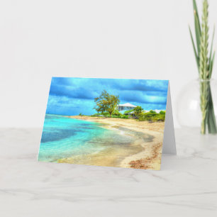 Beach House Greeting Card Card