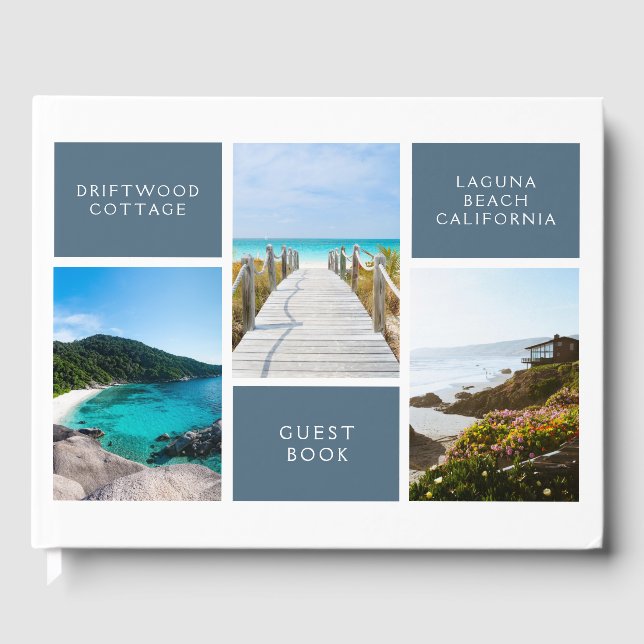 Beach House Guest House Vacation Comments Book (Front)