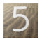 Beach House House Number Tile