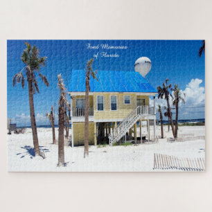 Beach House in Florida Jigsaw Puzzle