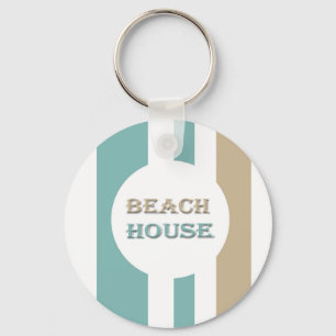 Beach House Keychain