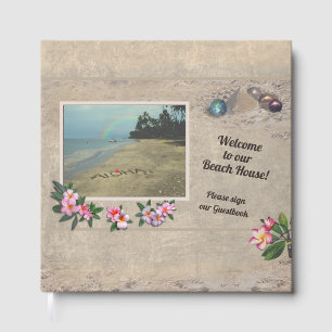 Beach House Livre d'or avec Aloha & Plumeria