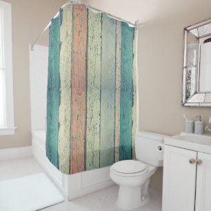 Beach house painted wood oceanside striped