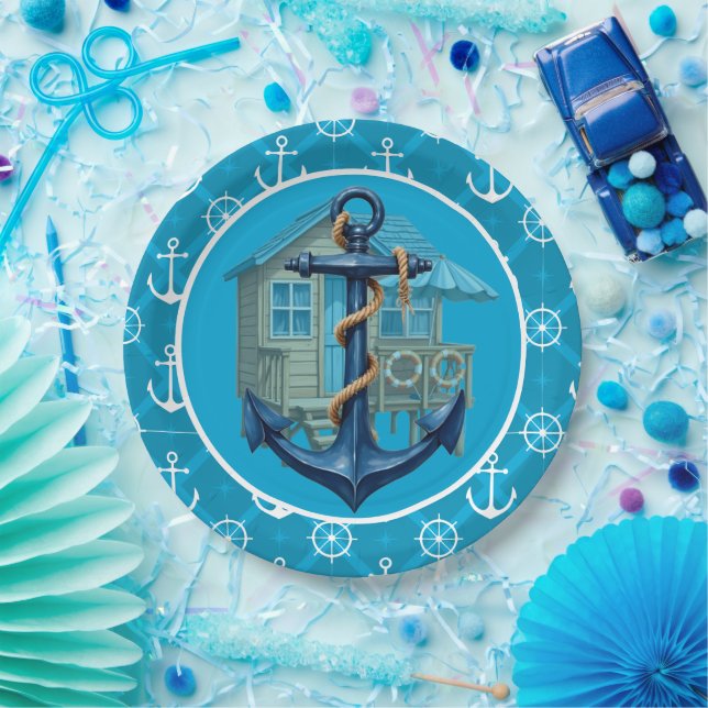 Beach House Paper Plates (Party)