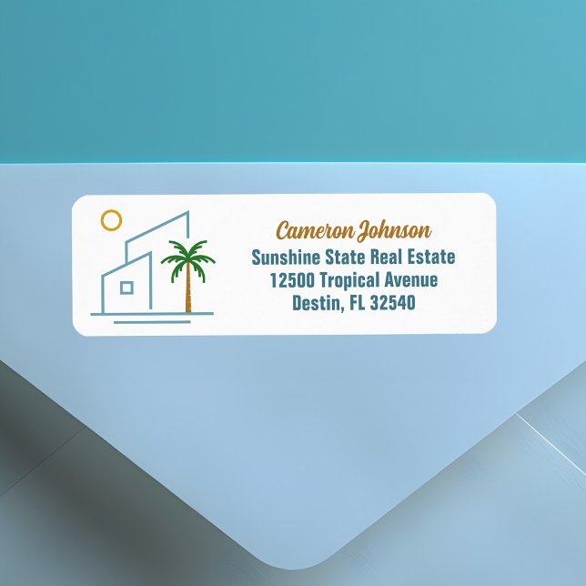 Beach House Real Estate Company Return Address (Creator Uploaded)