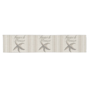 Beach House Starfish Seashore Short Table Runner