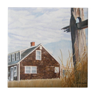 Beach House Sunrise Tile
