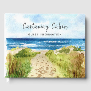 Beach House Vacation Comments Guest Book