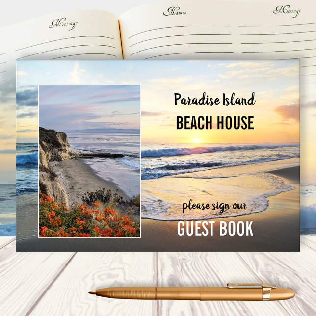 Beach House Vos Photos Livre d'Invité (Créateur téléchargé)