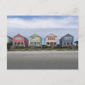 Beach Houses Postcard