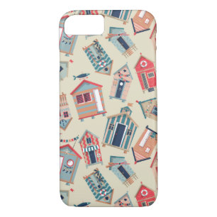 Beach Hut Pattern Case-Mate iPhone Case