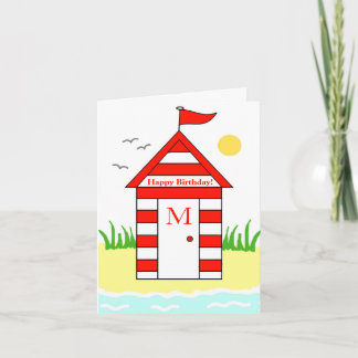 Beach Hut Red Card