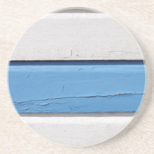 Beach Hut Strips Coaster