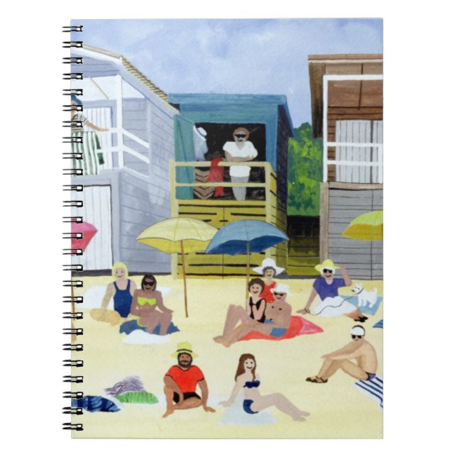 Beach Huts 1991 Notebook (Front)