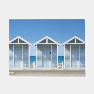 Beach Huts 2 Doormat