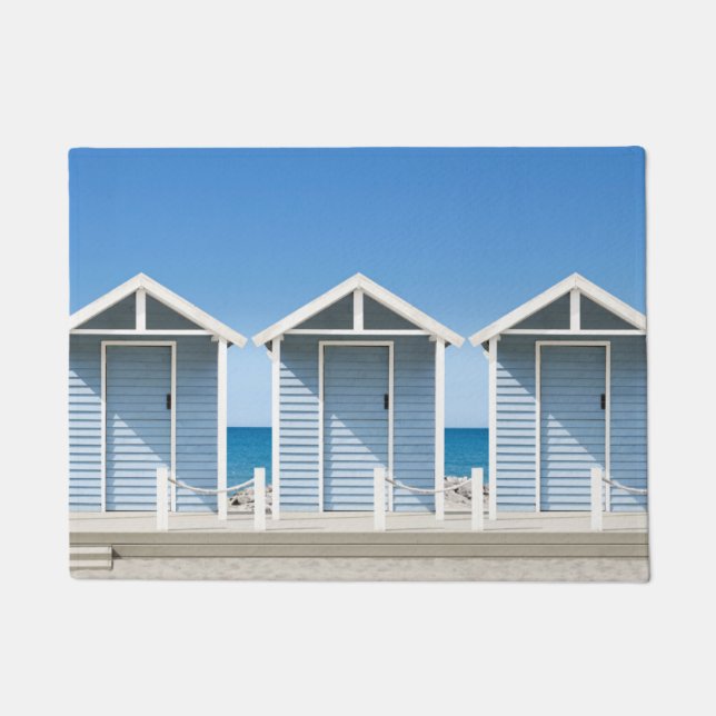Beach Huts 2 Doormat (Front)