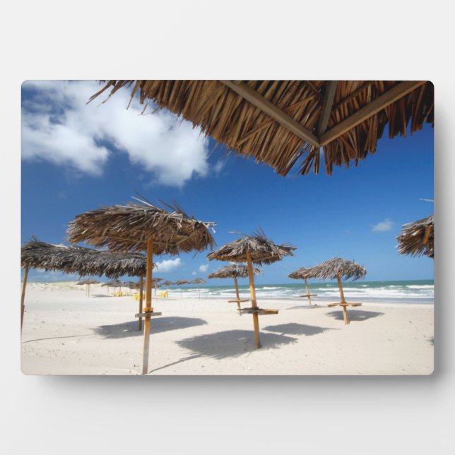 Beach Huts |Brazil Plaque (Front)