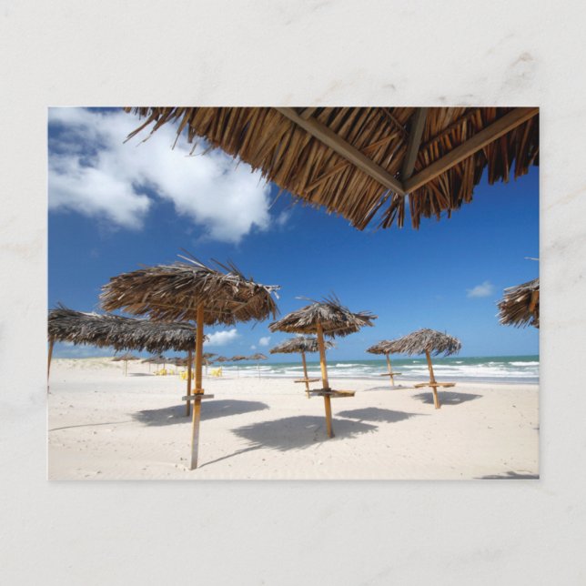 Beach Huts |Brazil Postcard (Front)