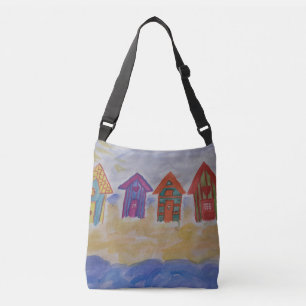 Beach Huts Crossbody Bag