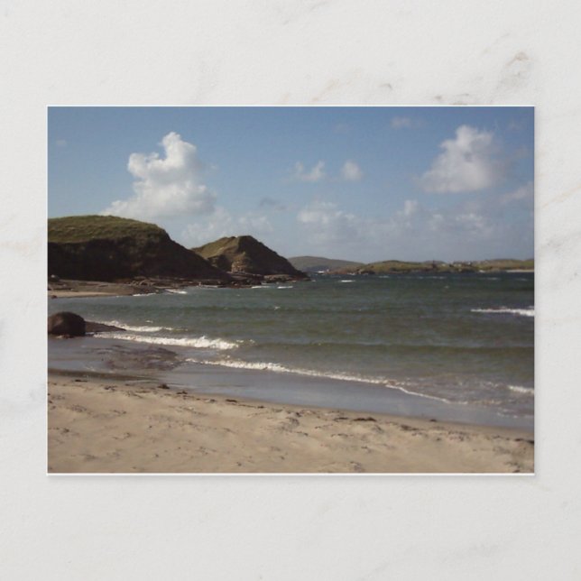 Beach in Donegal,Ireland Postcard (Front)