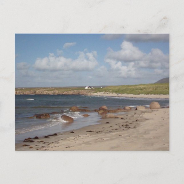 Beach in Donegal,Ireland Postcard (Front)