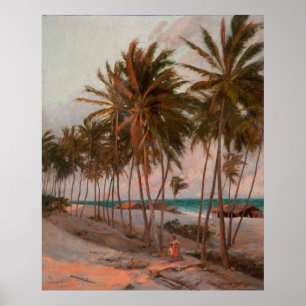 Beach in Fortaleza Poster