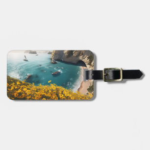 Beach in Greece  Luggage Tag