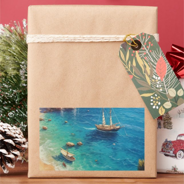 Beach in Greece  Sticker (Holiday)