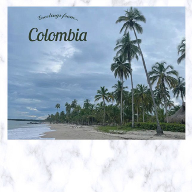 Beach in  La Guajira Colombia Postcard (Creator Uploaded)