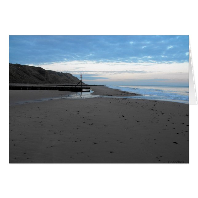 Beach in Mundesley, Norfolk by Alexandra Cook (Front Horizontal)
