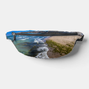Beach in Puerto Piramides, Argentina Fanny Pack