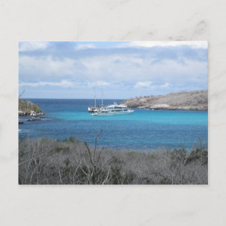 Beach in the Galapagos Islands Postcard