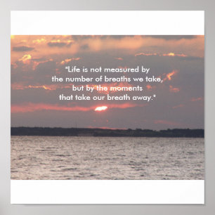 Beach Inspired Poster