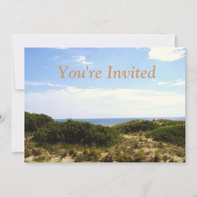 Beach Invitation (Front)