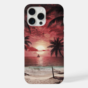 beach iPhone 15 pro max case