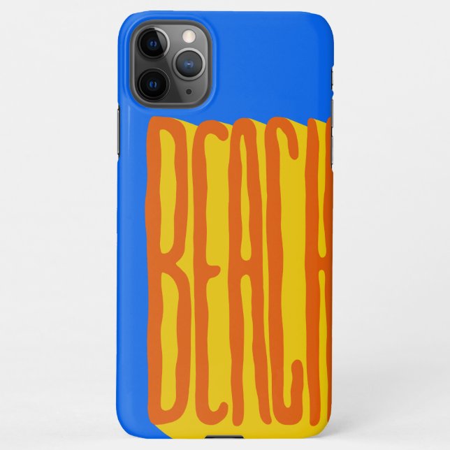 Beach iPhone Case (Back)