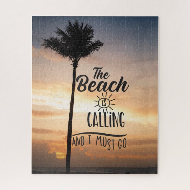 Beach Is Calling Jigsaw Puzzle (Vertical)