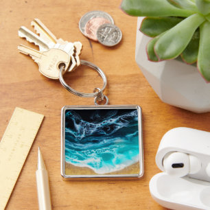 Beach keychain