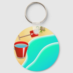 Beach Keychain
